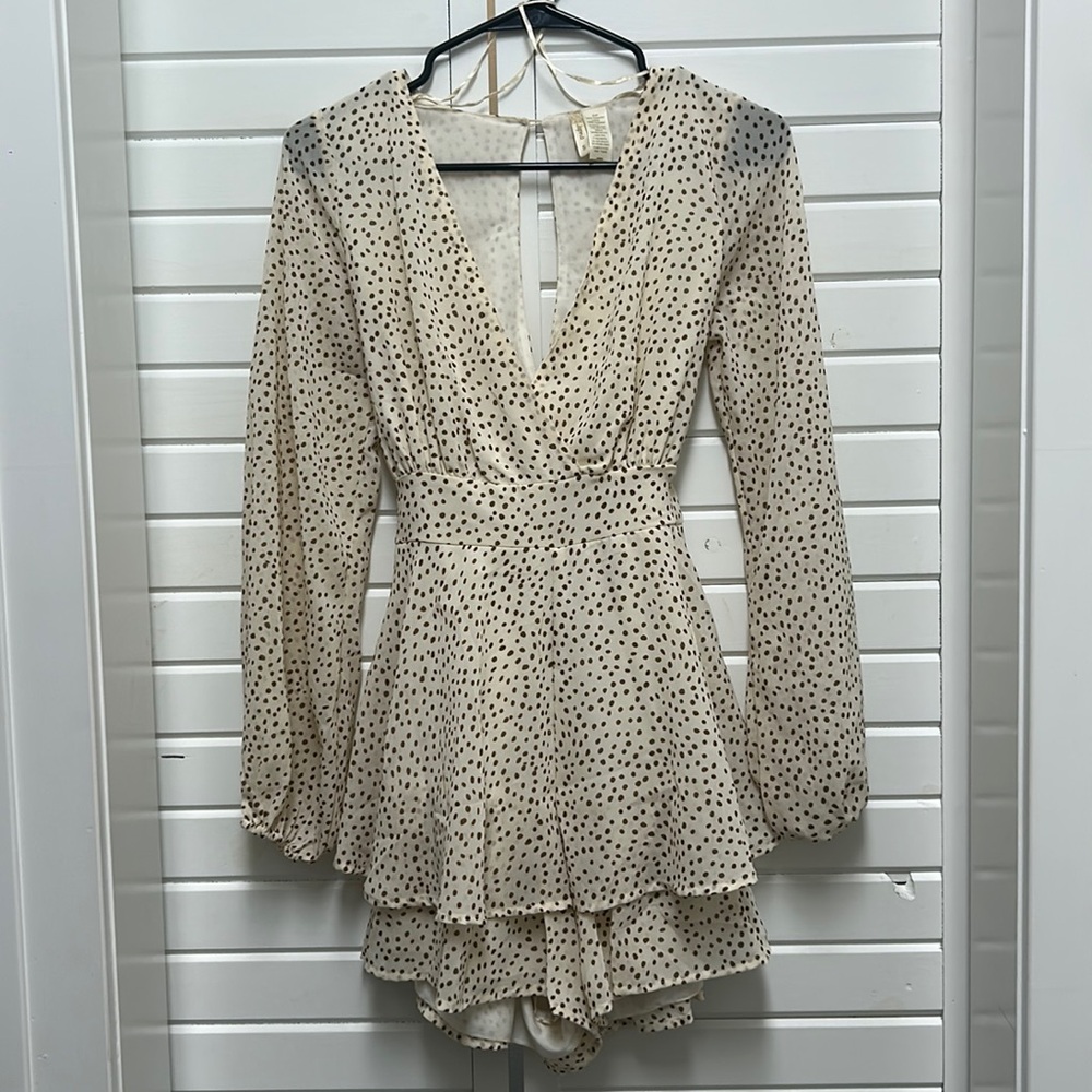 Size Small Polka Dot Romper